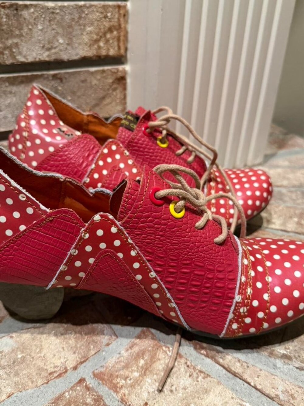 TMA Retro Polka Dot Booties - Picture 5 of 8